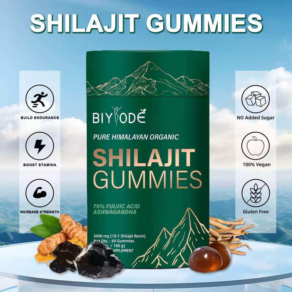 Pure Himalayan Organic Shilajit Gummies
