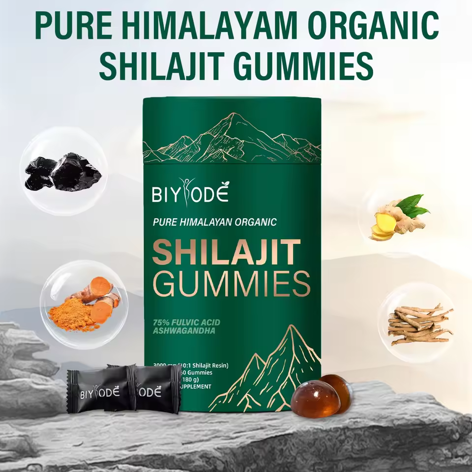 Pure Himalayan Organic Shilajit Gummies