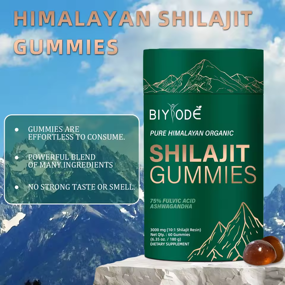 Pure Himalayan Organic Shilajit Gummies