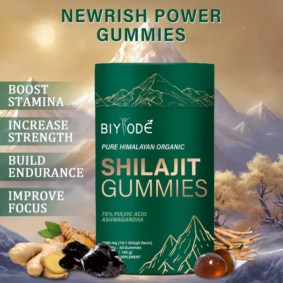 Pure Himalayan Organic Shilajit Gummies