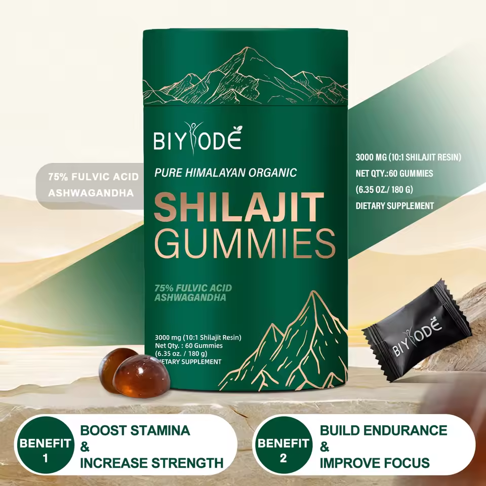 Pure Himalayan Organic Shilajit Gummies