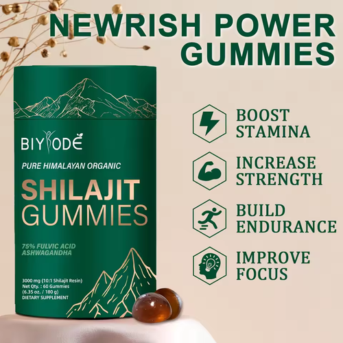 Pure Himalayan Organic Shilajit Gummies